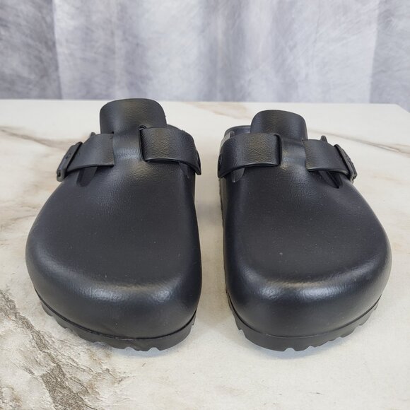 Birkenstock Boston EVA Clog Sandals Black Women's Size 39 - Picture 3 of 15